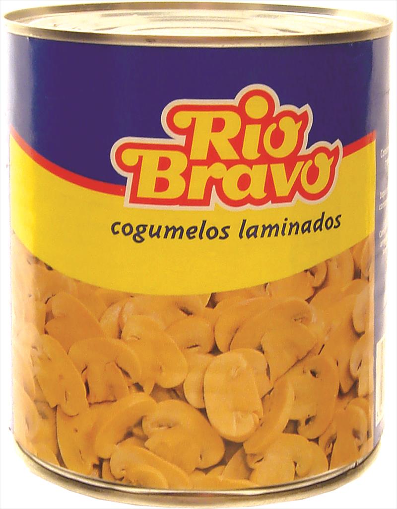 COGUMELOS LAMINADOS LATA 780G RIO BRAVO