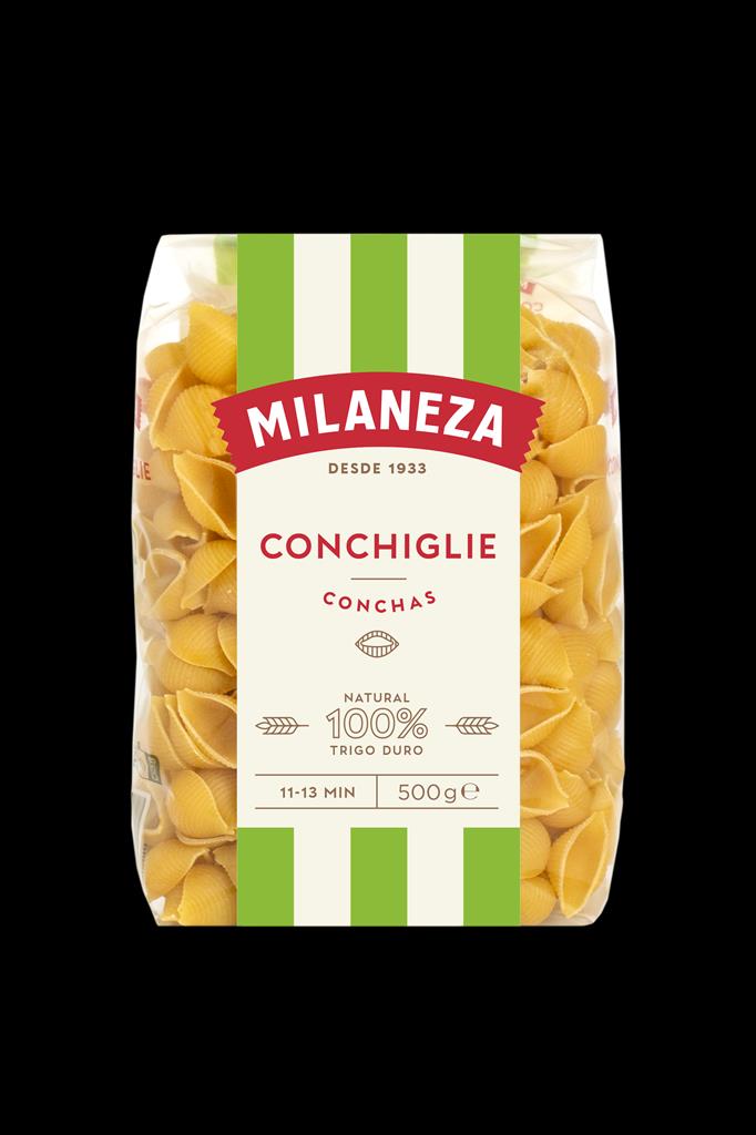 CONCHAS 500 GR MILANEZA