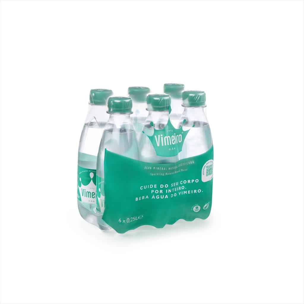 VIMEIRO AGUA GAS PET 25CL C/6