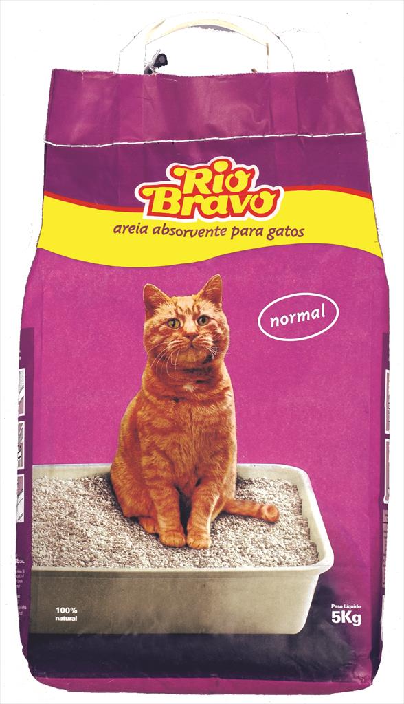 AREIA GATO 5KG "RIO BRAVO"