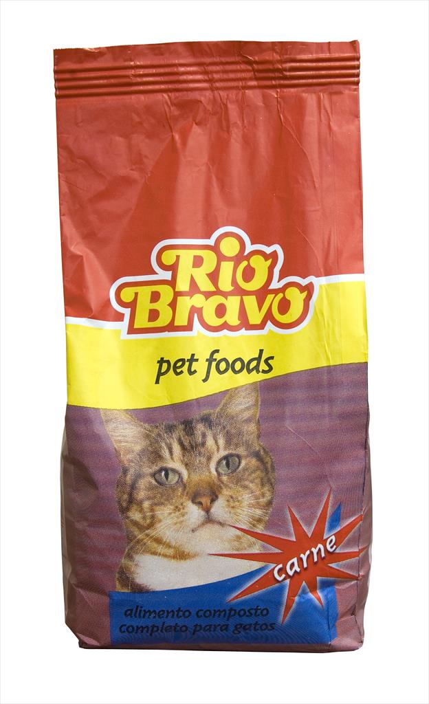 ALIMENTO SECO GATO CARNE 2KG - RIO BRAVO