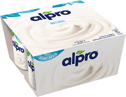 YOFU SOJA NATURAL  4X125G ALPRO