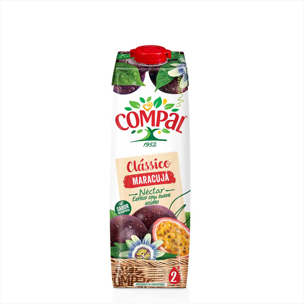 COMPAL CLASSICO NECTAR MARACUJA 12x1L