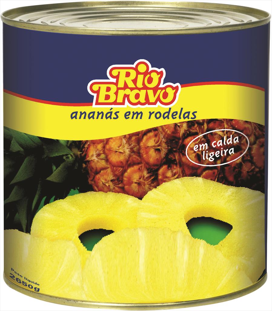 ANANAS EM CALDA LATA PL 3,035KG RIO BRAV