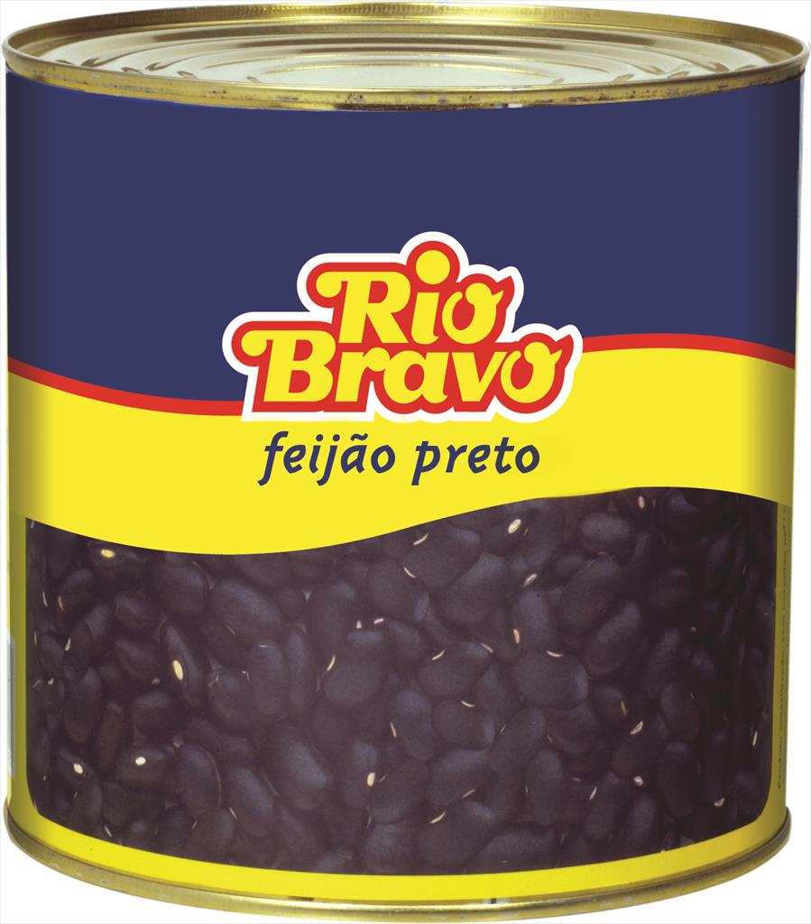 FEIJAO PRETO LATA 2.5 KG RIO BRAVO