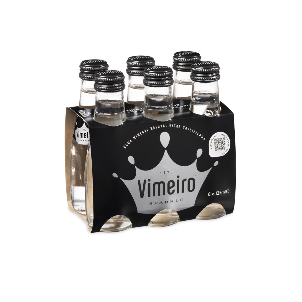 VIMEIRO AGUA SPARKLE SIX PACK GAS125ML C