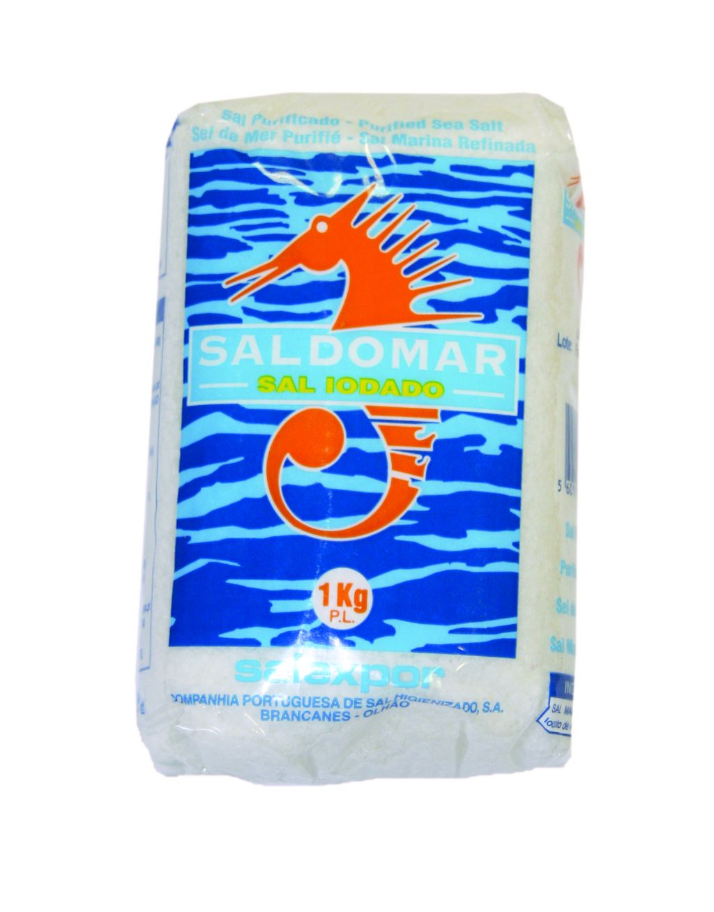 SAL IODADO 1KG  SALDOMAR C/15