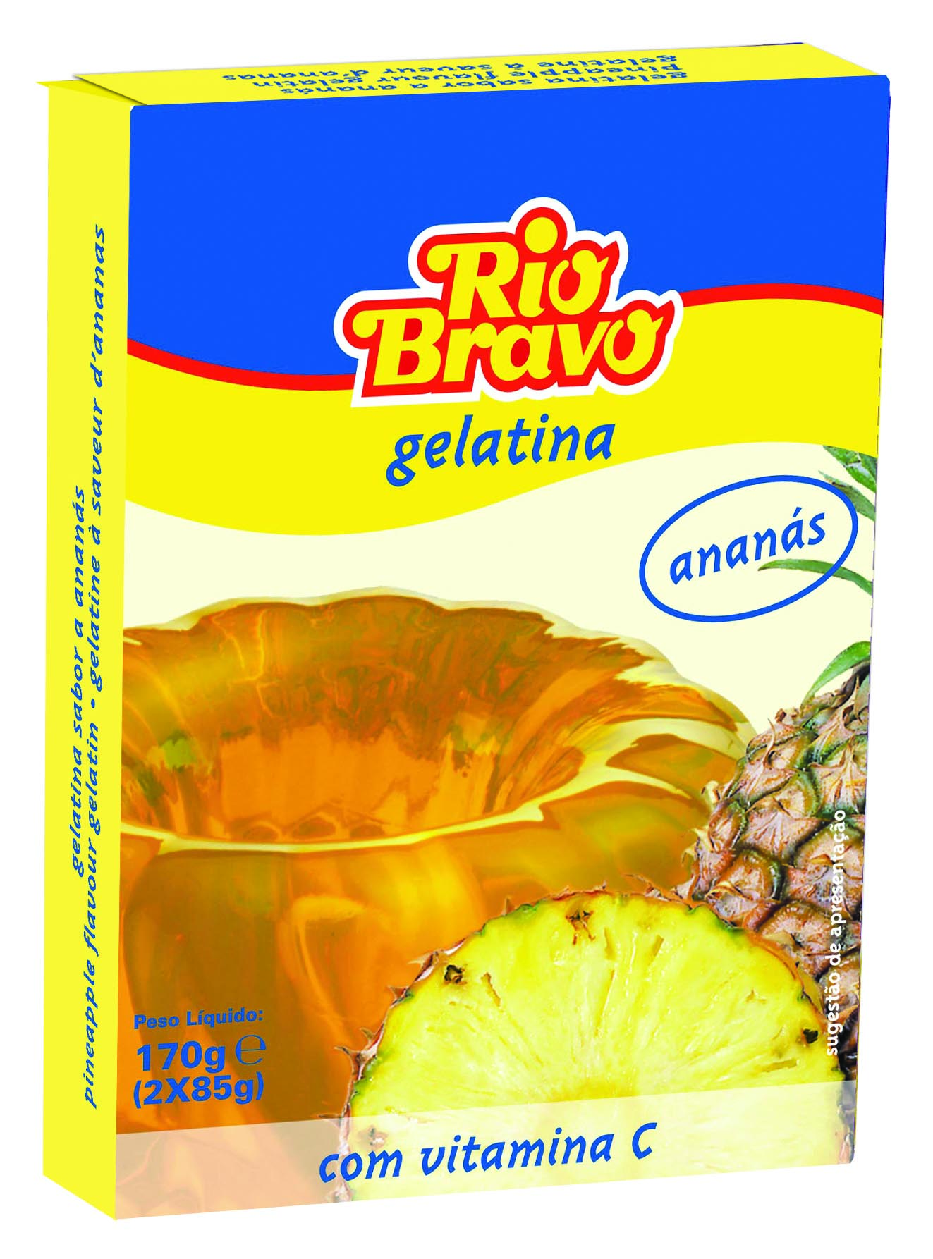 GELATINA ANANAS 2X85GR RIO BRAVO