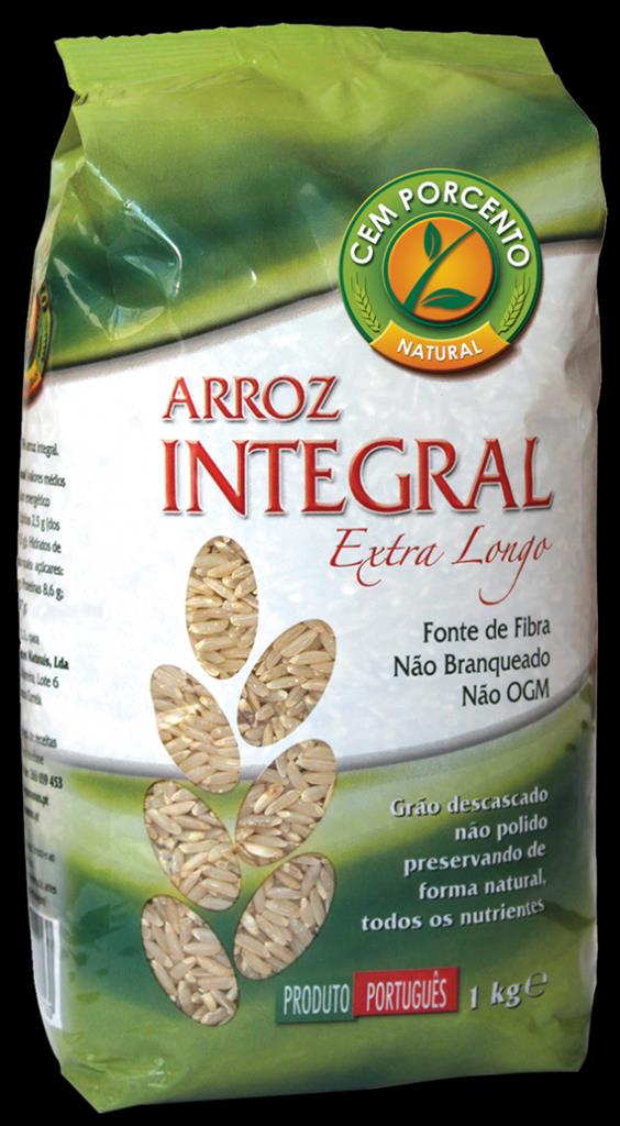 ARROZ EXTRA LONGO INTEGRAL 1 KG IGNORAMU