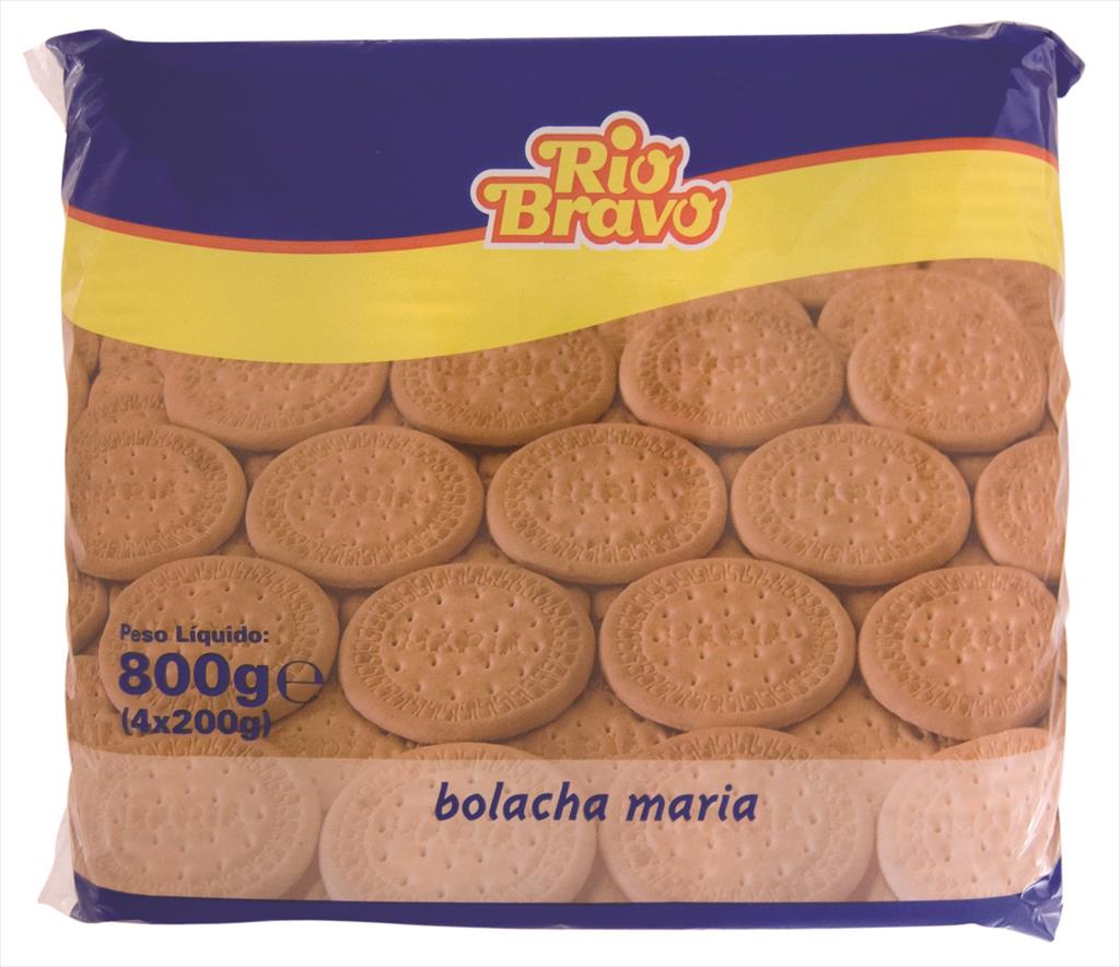 BOLACHA MARIA 4X200 GR RIO BRAVO