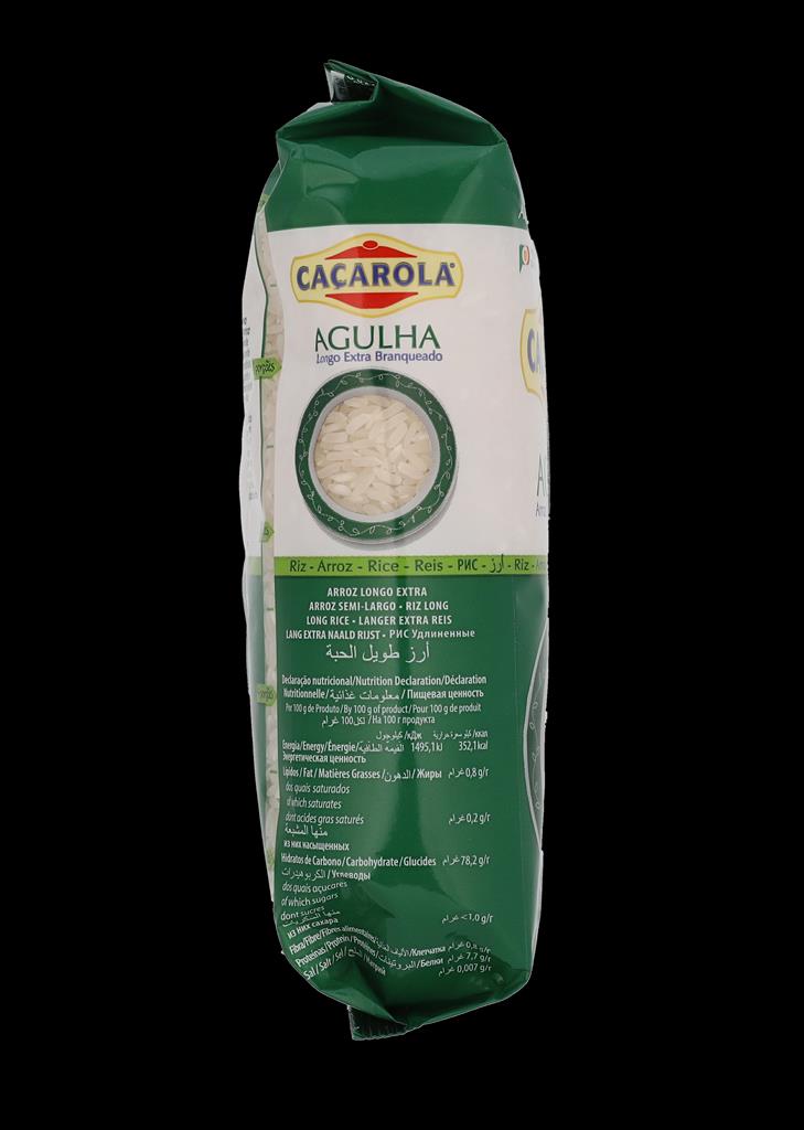 ARROZ EXTRA LONGO AGULHA CACAROLA 1 KG