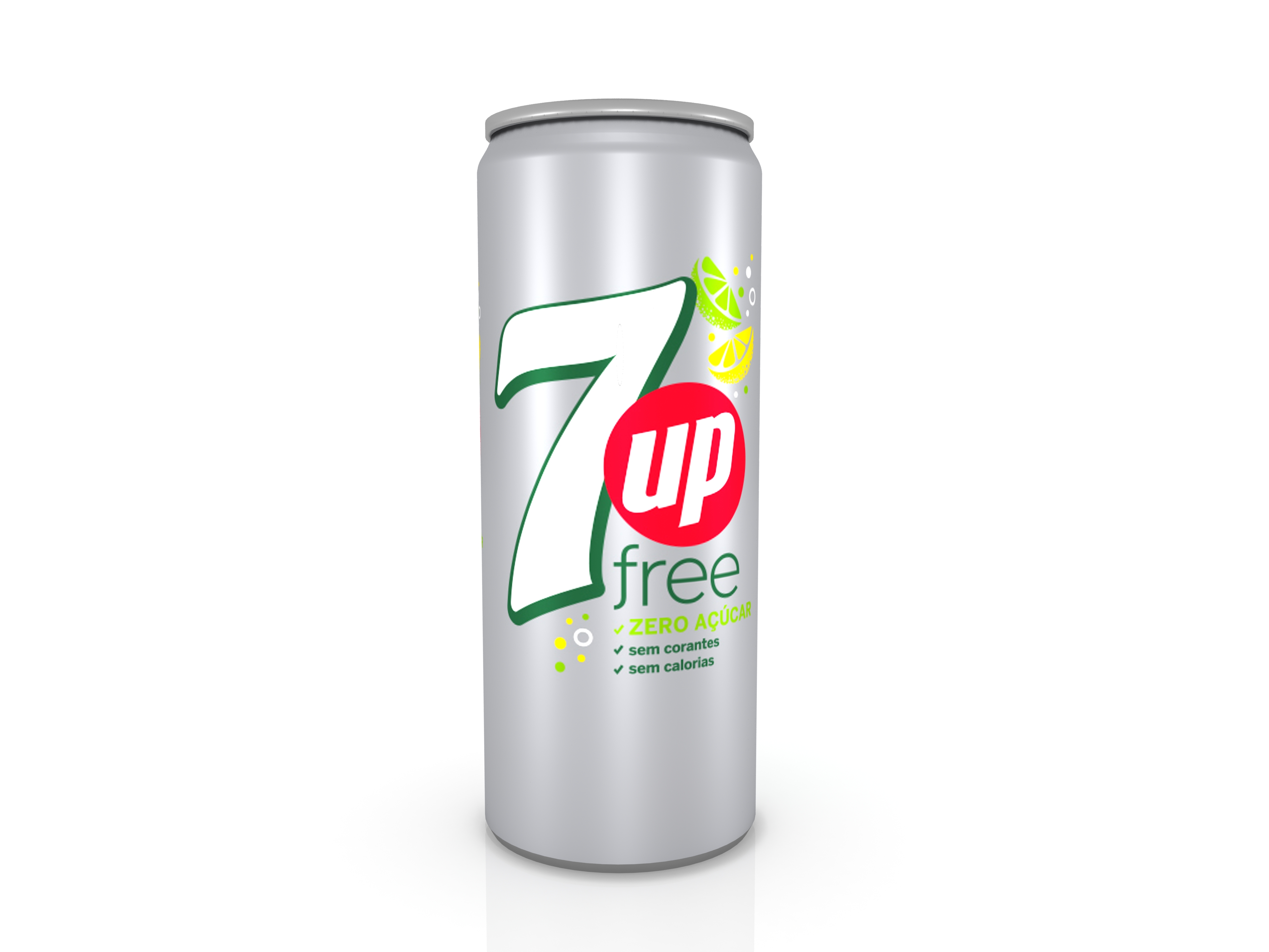SEVEN UP FREE 0.33 LATA (24)