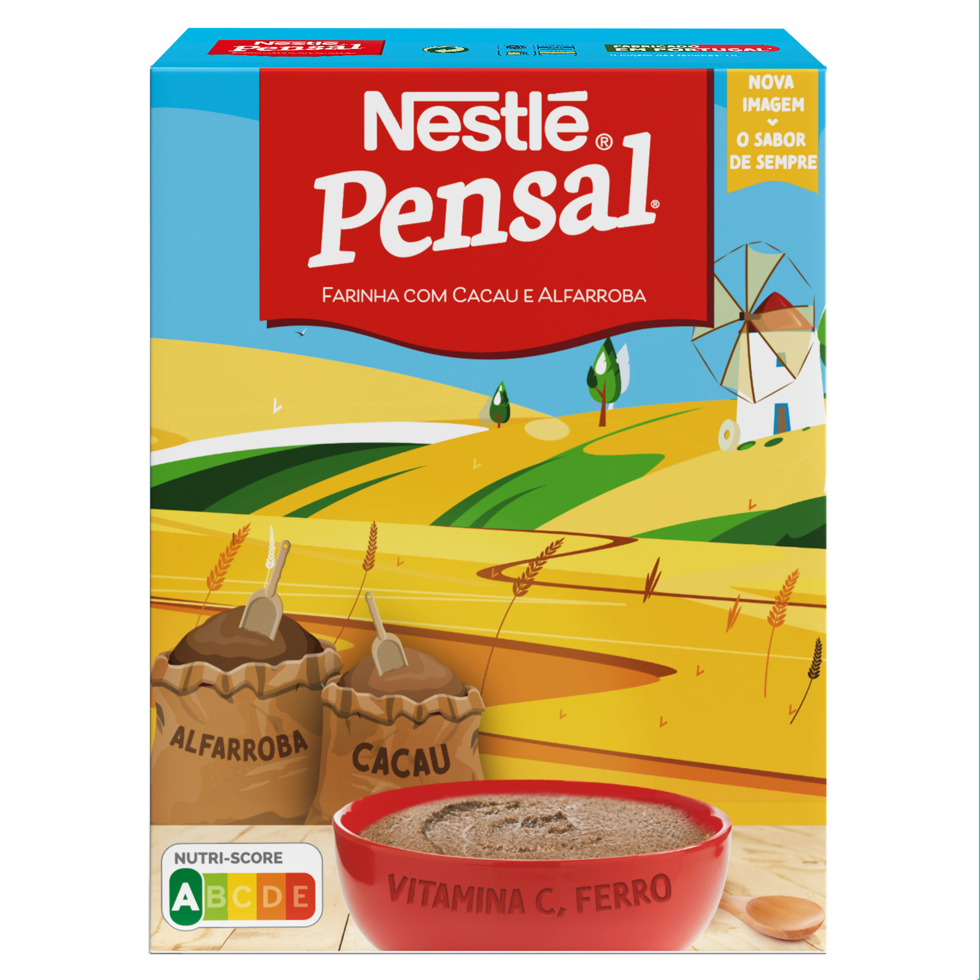 PENSAL FARINHA S/LEITE CACAU 250GR CX14
